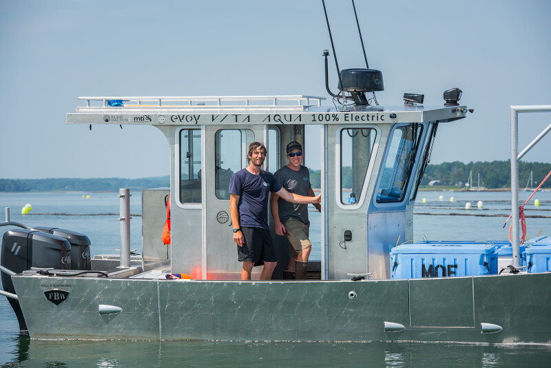 Electric workboats come to aquaculture